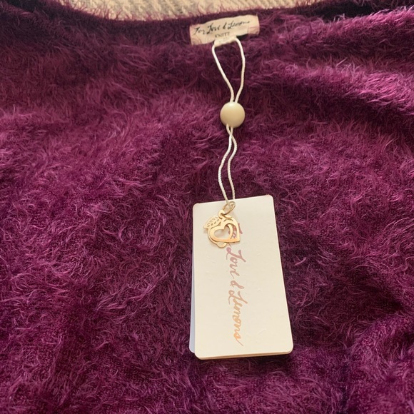 For Love And Lemons Lou Slouchy Sweater - Picture 6 of 9